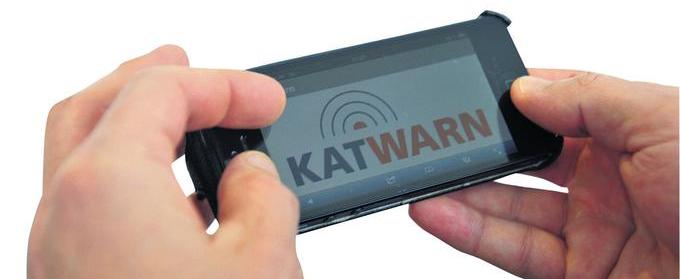 KATWARN – Katastrophenwarnung per Handy